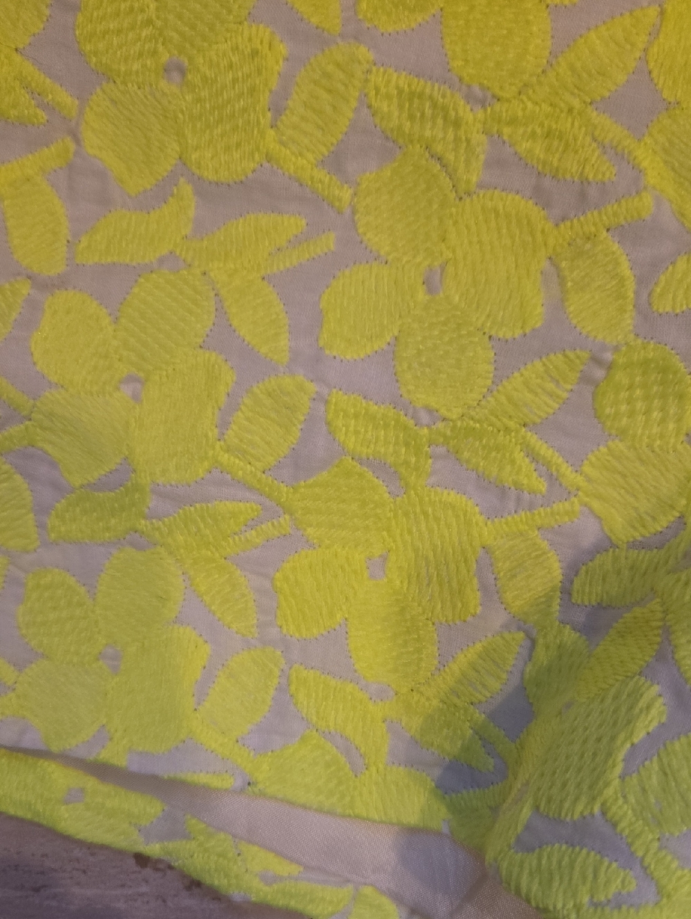 J. Crew Bright Yellow Floral Print Shorts - Picture 2 of 7